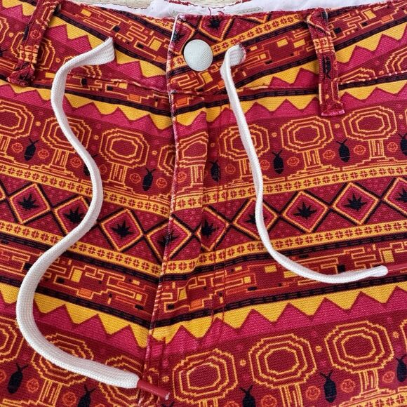 Altamont 2013 Exhiled Short Grunge Cotton Vintage Skater Tribal Drawstring Sz 33 - Picture 6 of 16